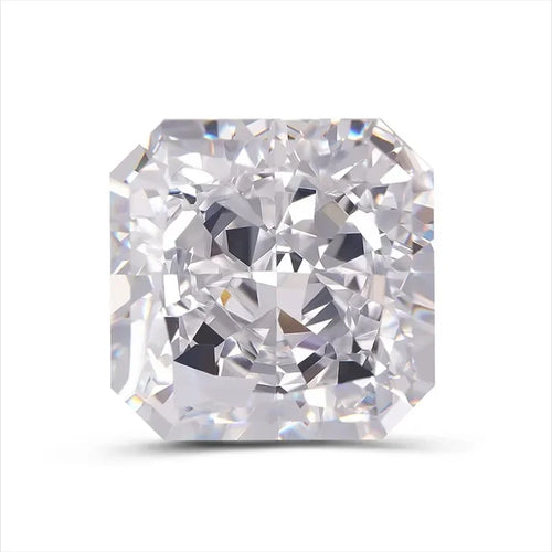 Cubic Zirconia Square Shape White Color 4k Crushed Ice Cut High Quality Top Grade Synthetic CZ for Jewelry Making Ring Materials 