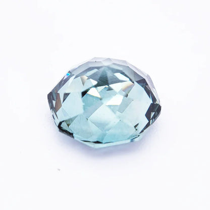 Wholesale Cubic Zirconia Rose Cut Gradient Green Color Extremely Shiny Quality DIY Charms Gemstone Bead for Diy Jewelry Making M