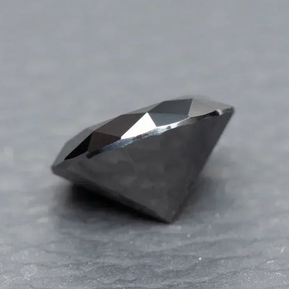 Moissanite Stone Black Color Round Cut VVS1 Charms Diamond With GRA Certified Pass Diamond Tester Making Jewelry Accessories 