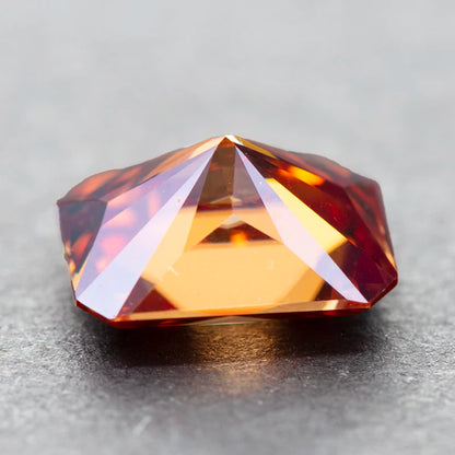 Moissanite Stone Watermelon Red Color Radiant Cut Charms Gemstone DIY Advanced Jewelry Rings Earrings Making  with Certificate