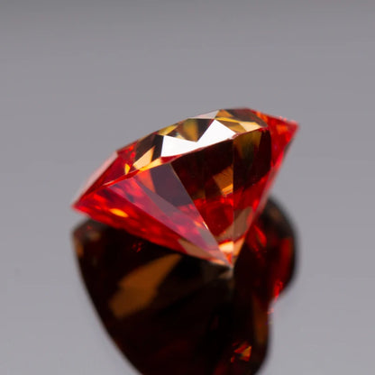 Moissanite Stone Garnet Color Heart Cut Gemstone Lab Created Diamond for Advanced Jewelry Rings Earrings Making With GRA Report