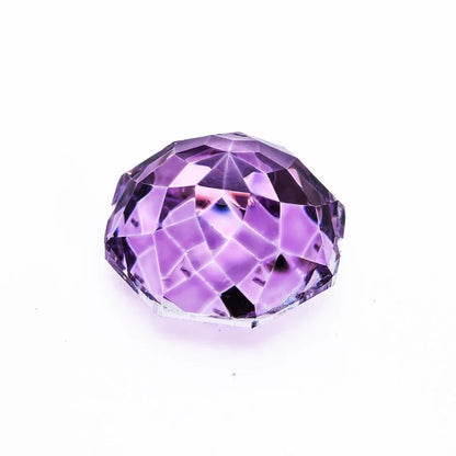 Wholesale Cubic Zirconia Rose Cut Purple Color DIY Ring Necklace Earrings Main Materials Factory Wholesale Price Charms Gemstone