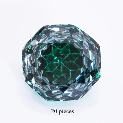 Cubic Zirconia Special Rose Cut Dark Green Color Gemstone Bead Wholesale and Retail Diy Advanced Jewelry Rings Earrings Making