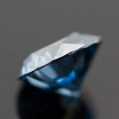 Moissanite Round Shape Royal Blue Color Wholesale Lab Grow Diamond Premium Gemstones of The Highest Quality with GRA Certifies 
