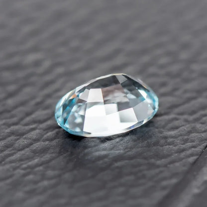 Lab Grown Sapphire Aquamarine Oval Shaped Charms Gemstone for Woman DIY Ring Necklace Earrings Main Materials with Certificate 