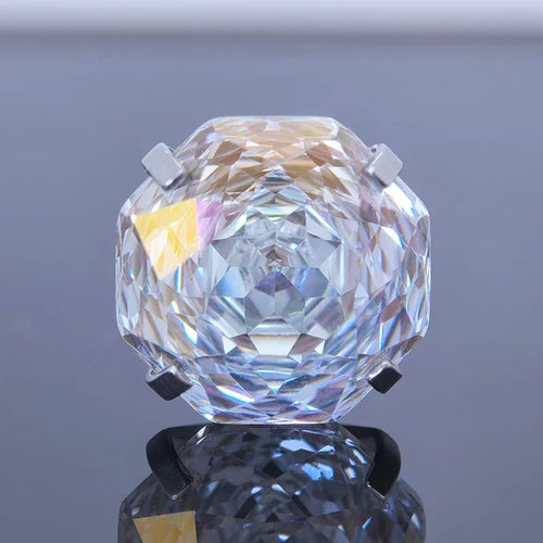 Cubic Zirconia Stainless Steel Earring Rose Cut White Color Jewelry for Women Wholesale 4 Prong Tragus Earrings